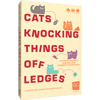 Cats Knocking Things Off Ledges tabletop game