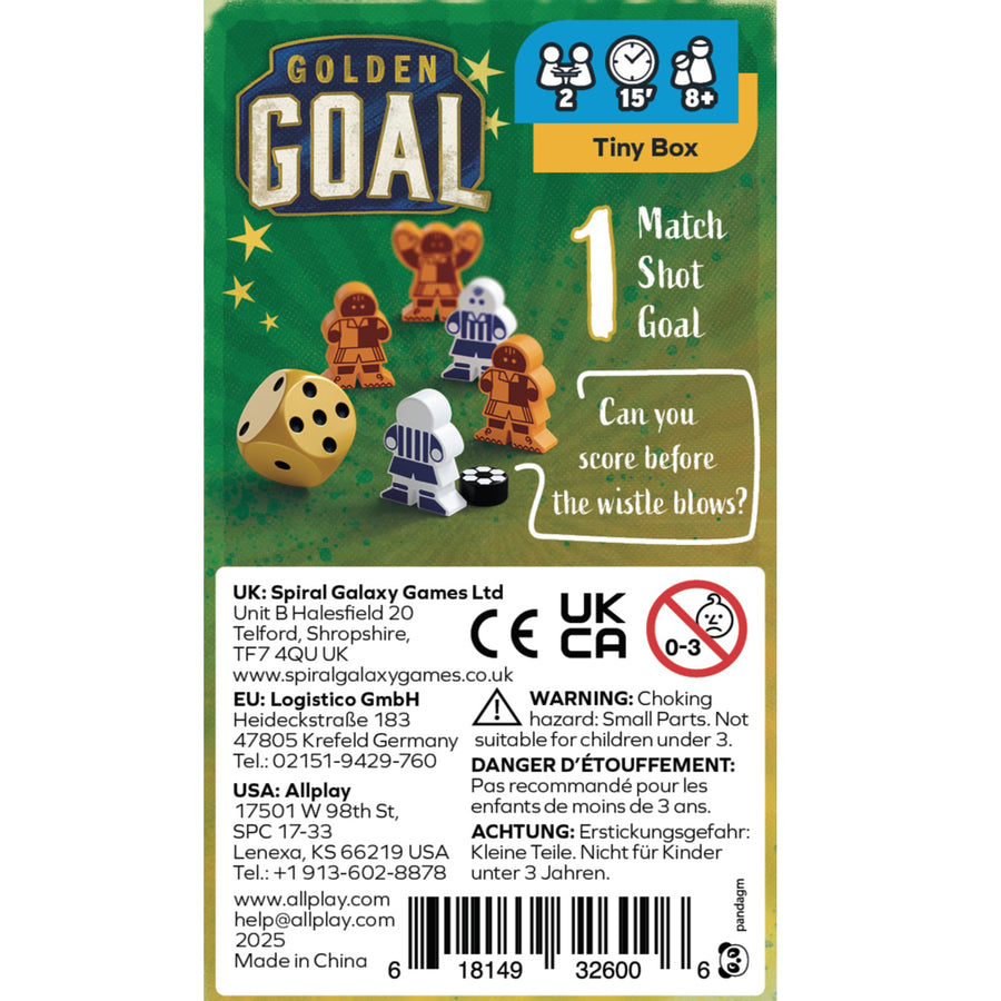 Golden Goal — tabletop game for sale at Vending Machine Games — view 3